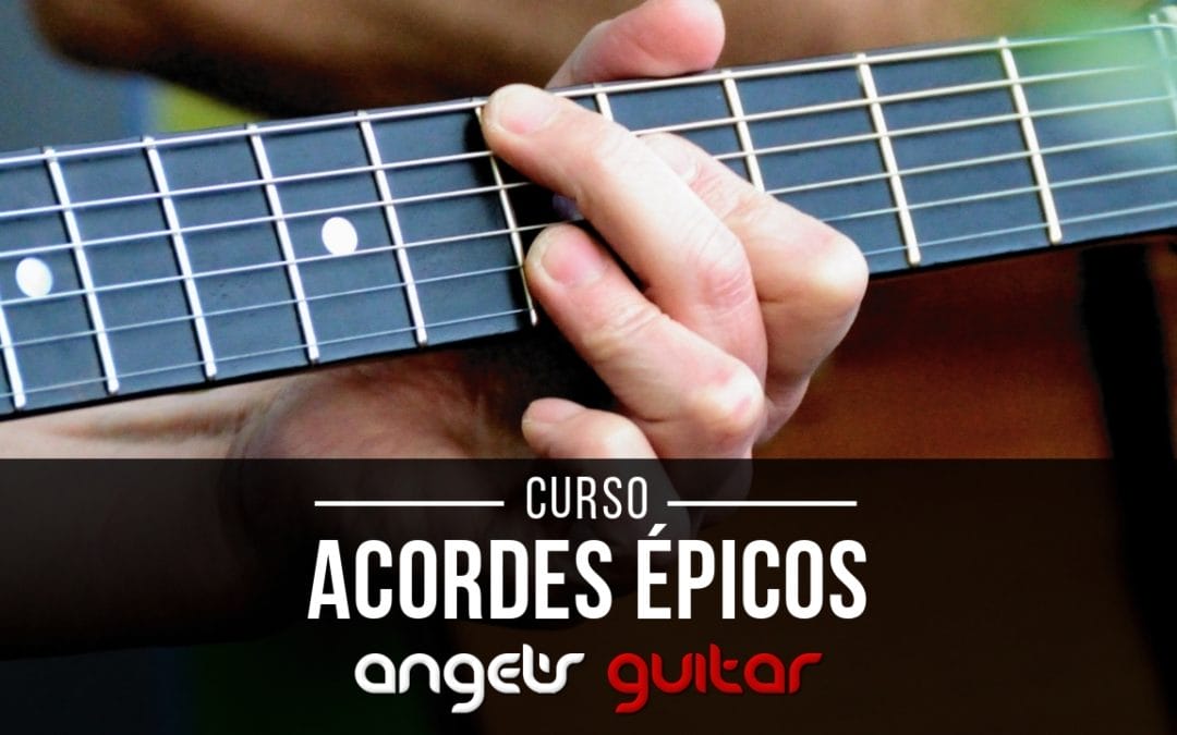 Acordes con extensiones y alteraciones para guitarra